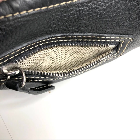 Dooney & Burke all weather leather black purse EUC - Picture 10 of 16